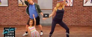 Watch Celebrities Learn Choreography off a Toddler in James Corden’s Toddlerography
