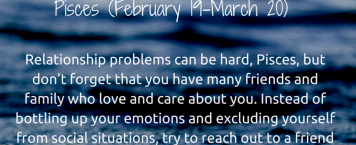 Your Weekly Star Sign  – 29 February – 6 March 2016